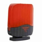 ICON - Lampeggiatore LED 24-230V con calotta arancione ed antenna integrata CARDIN ICON
