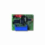RSQ504OC2 - RICEVITORE A SCHEDA BICANALE 433MHz (24Vac-dc) CARDIN - RSQ504OC2