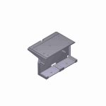 Supporto Quadro Comando – Bx-243 Ricambio CAME 119RIBX050