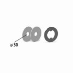 1730308 Set Di 3 Flange Ø 8 Inch ACM TS-307 B 1730308