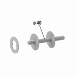 1730403 Kit Albero Flangia Ø 133 X 4 ACM TS-309 C 17304