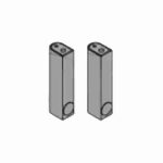 2611351 Staffe Per Fotocellule Rilievo Sfondamento Ante BFT SASA BRACKETS P111724 00002 2611351