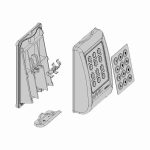 Tastiera Radio Keypad Kit Faac 63000685 Ricambio Originale Garanzia Automazione