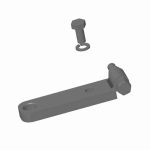 6CB6BPG Braccio Primario Grande Per Cubic 6-6v-6h-6hv Ditec 6cb6bpg Entrematic Ricambio