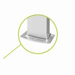 AXCBS Base Di Fissaggio Per Colonnine Axc Ditec Axcbs Automazione Automatismi Garanzia