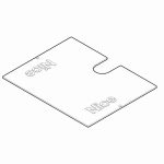 PMD2341I.4610 Coperchio Cassa Ricambio Originale NICE PMD2341I.4610