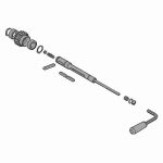 SPAMG00400 Assieme Motore SL1S Mhouse Ricambio Originale NICE SPAMG00400