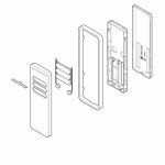 SPCG002700 Kit Gusci Per Telecomando P1 Ricambio Originale NICE SPCG002700