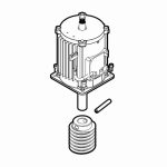 SPMTG06200A Gruppo Ricambio Motore RUN 2500 RUN2500I INVERTER Ricambio NICE SPMTG06200A