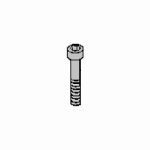 V5X15.5102 Vite Metrica 5X15 Tcei Zincata Bianca Uni5931 Ricambio Originale NICE V5X15.5102